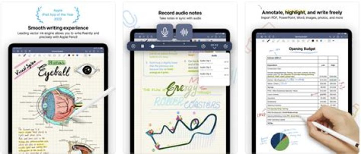 Quelle application pour prendre des notes sur iPad ?