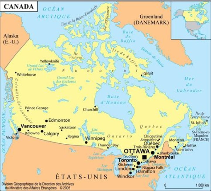 Quelle est la plus petite ville du Canada ?