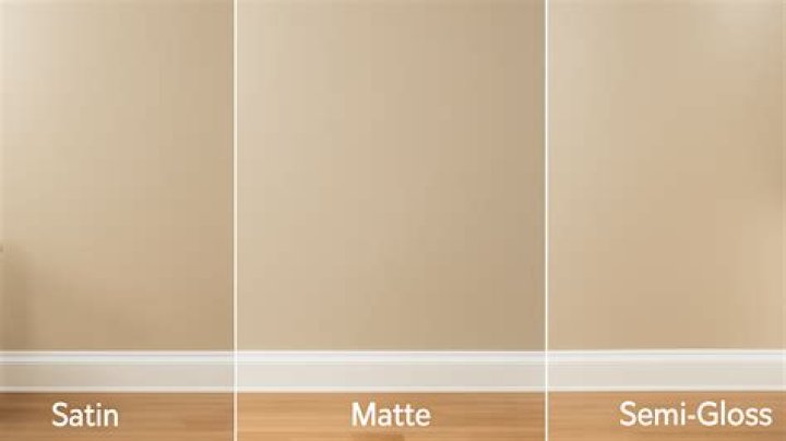 Should coving be gloss or matt?