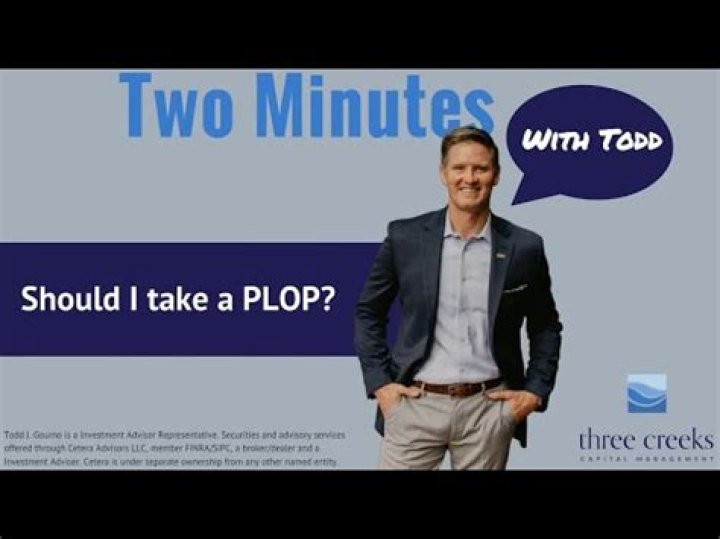 Should I take a plop?