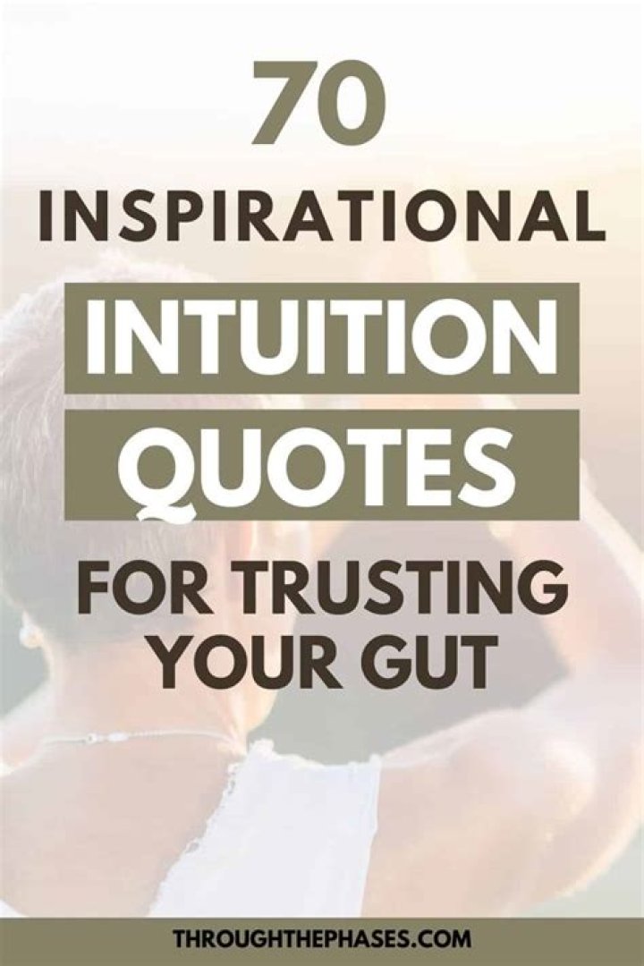 Should you always listen to your gut feeling?