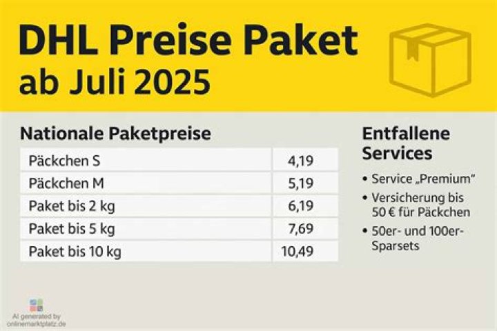Wann kommt DHL Schweiz?