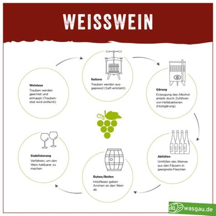 Warum hat Rotwein mehr Alkohol als Weisswein?