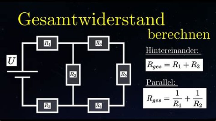 Was bedeutet R bei Widerstand?