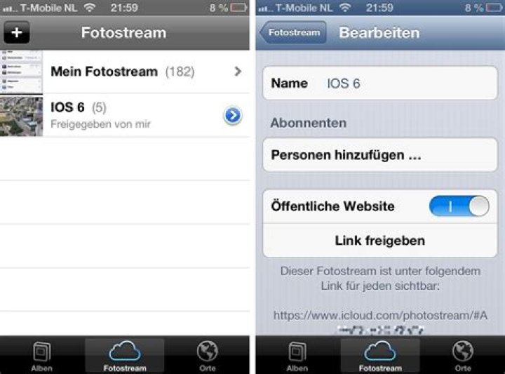 Was ist der Fotostream?