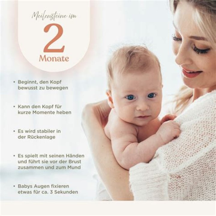 Was kann ein 2 Monate altes Baby?