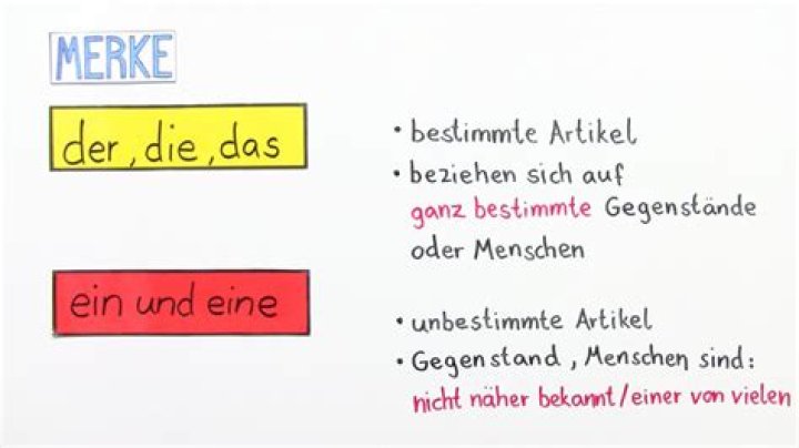 Was sind unbestimmte Artikel Beispiele?