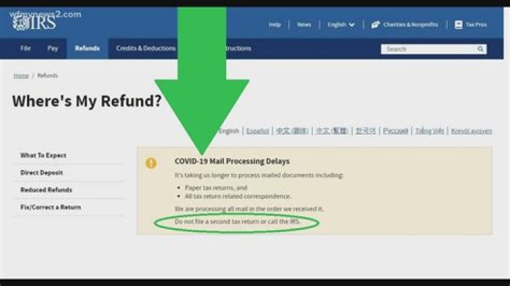 Were is my refund IRS gov?