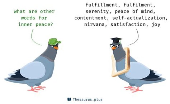 What's another word for inner peace?