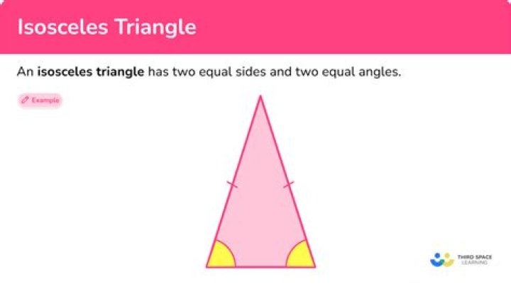 What's another word for Isosceles?