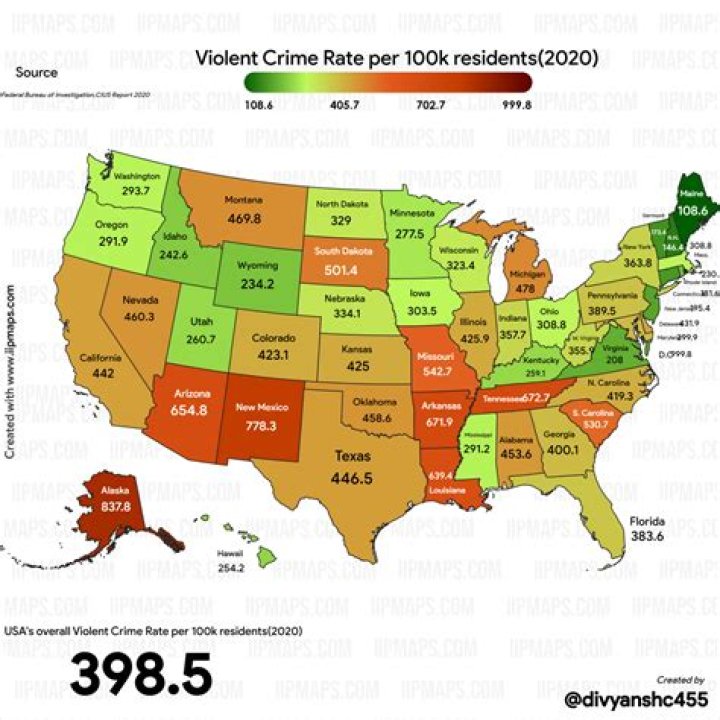What's the crime rate in Taos New Mexico?