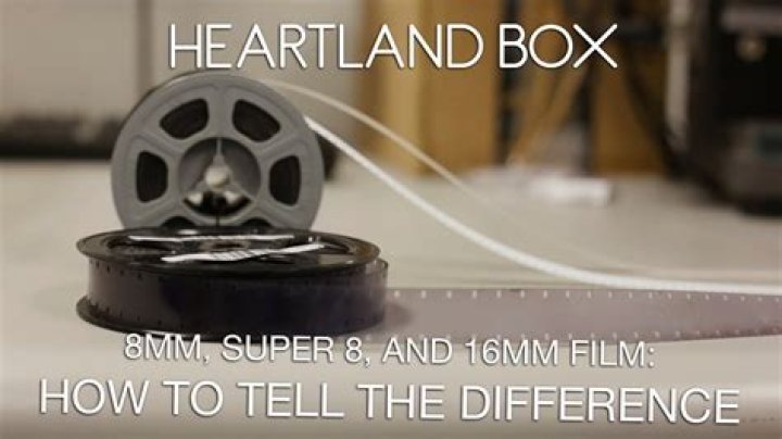 What's the difference between 16mm and 8mm film?