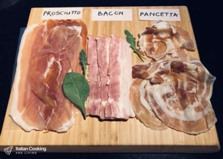 What's the difference between pancetta and prosciutto?