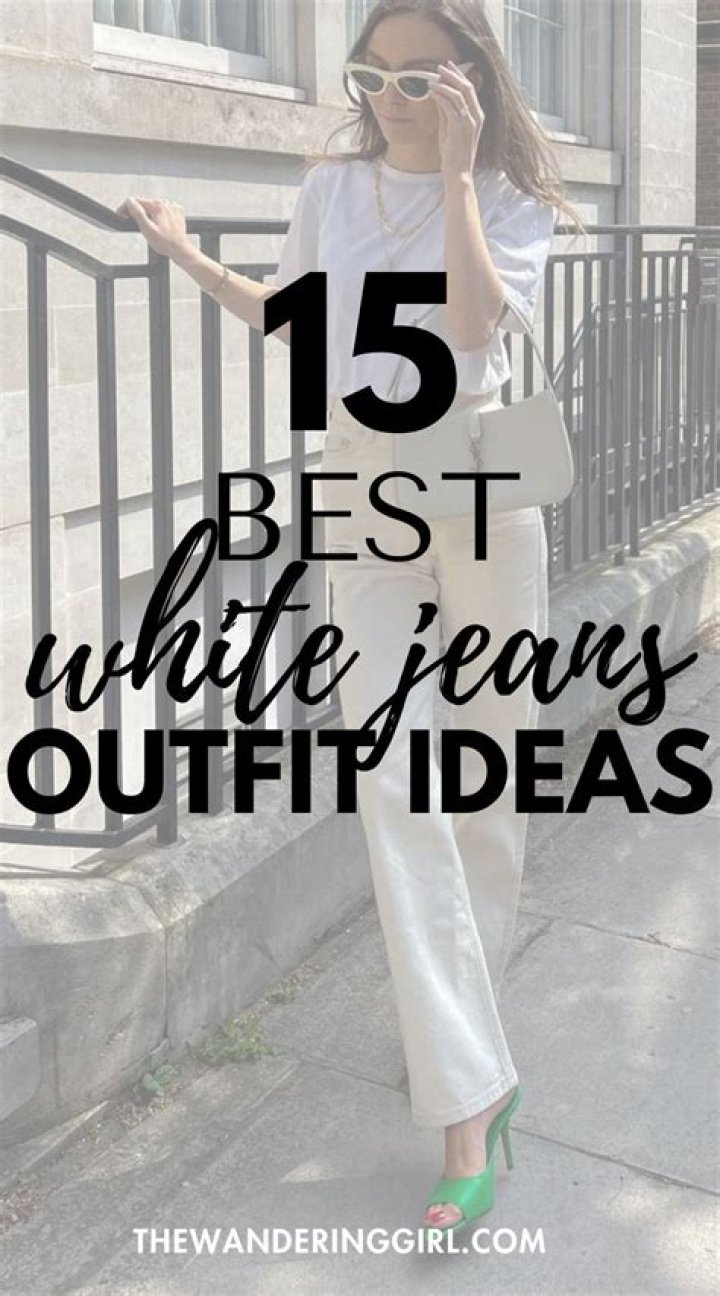 What's wrong with white jeans?