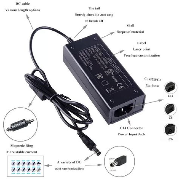 What adapter does Model 3 use?