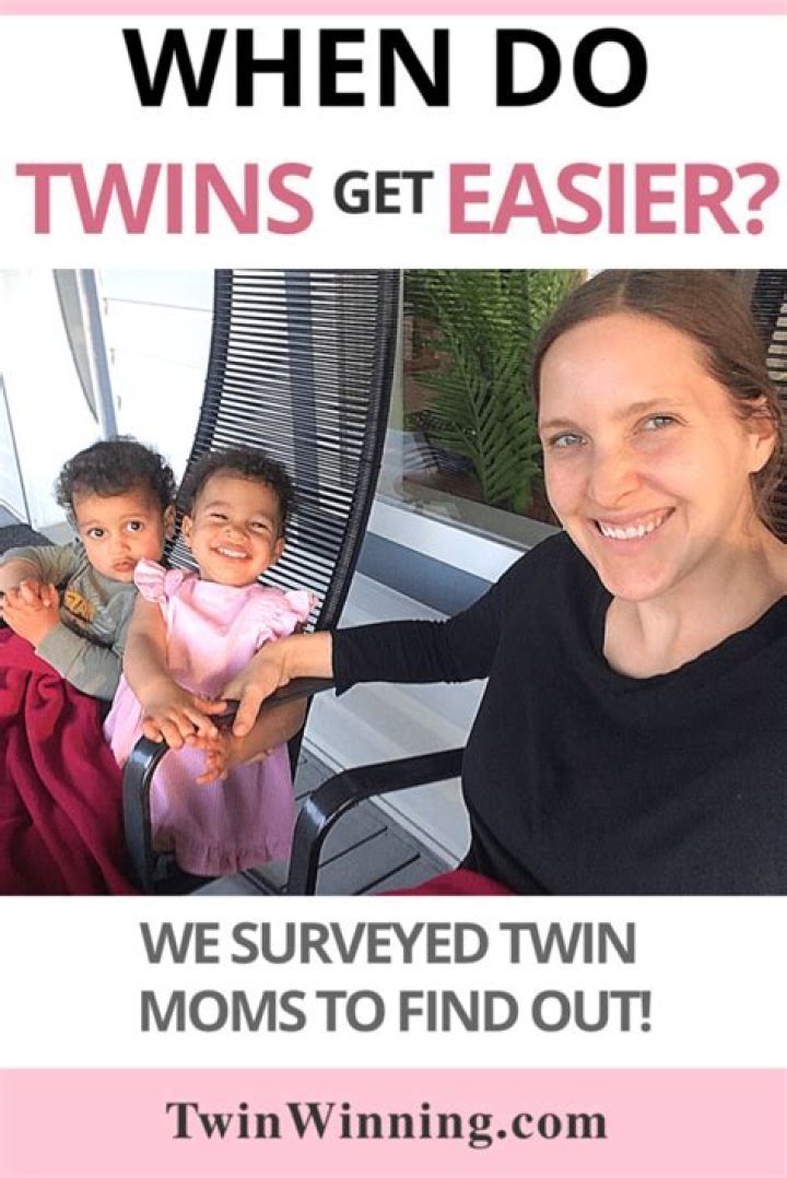 What age do twins get easier?