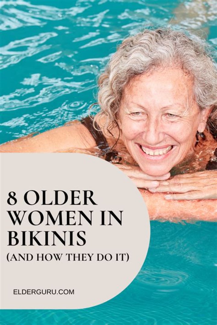 What age should a woman stop wearing a bikini?
