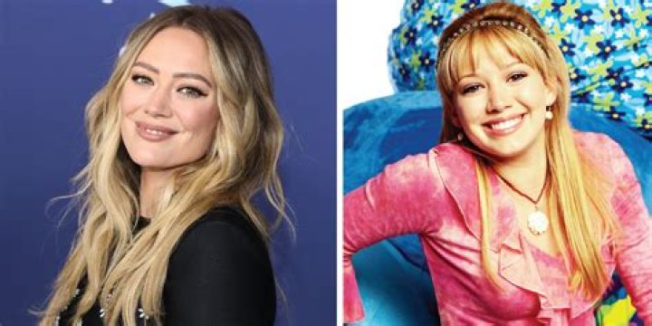 What age was Hilary Duff in Lizzie McGuire?