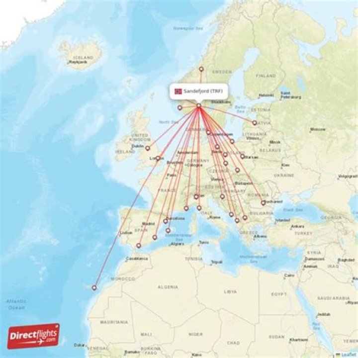 What airlines fly from Bergen Norway?