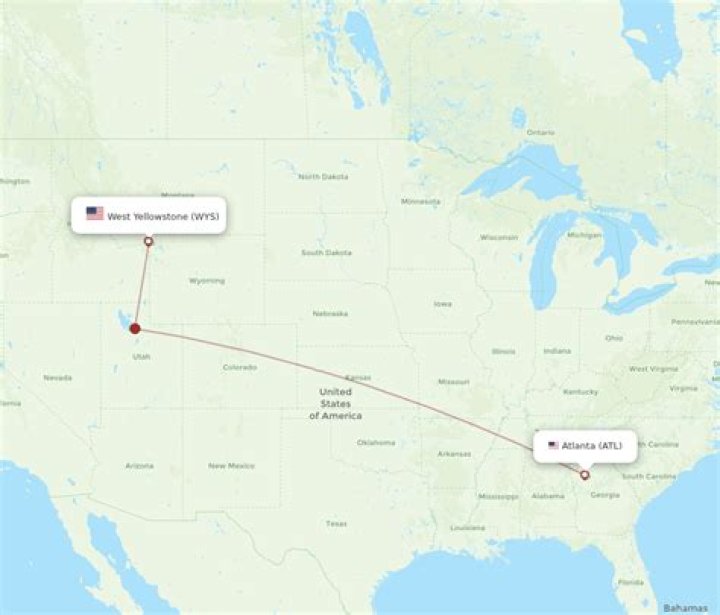 What airlines fly to West Yellowstone MT?