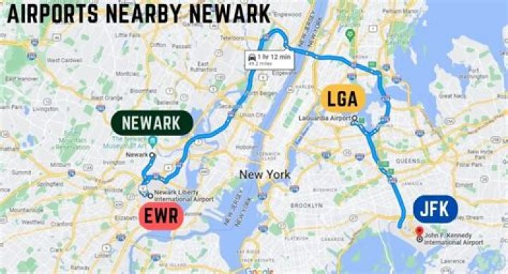 What airport is closest to New Brunswick NJ?