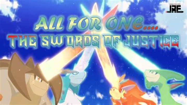 What animal are the swords of justice?