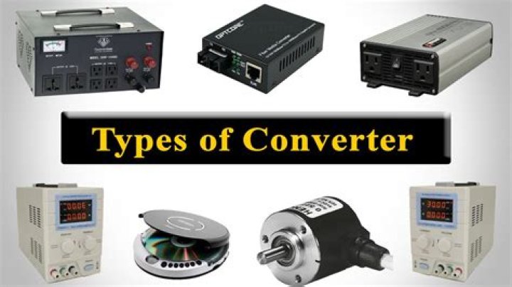 What are converters in electronics?