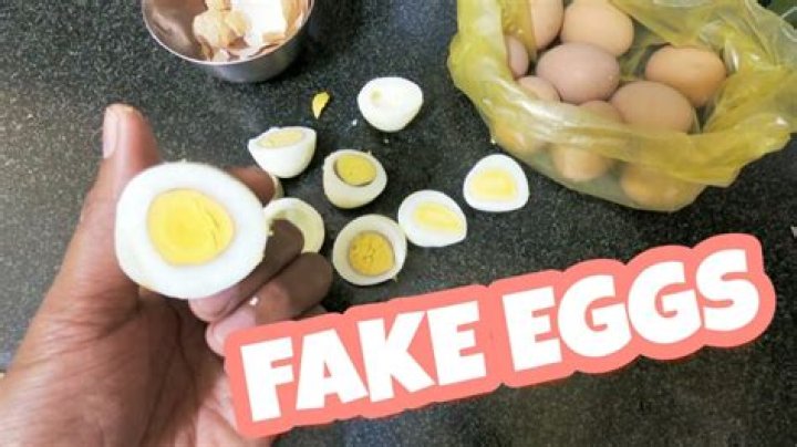 What are fake eggs?