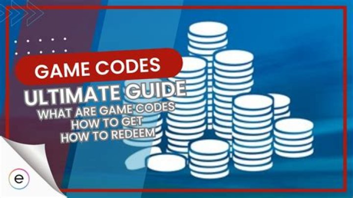 What are game codes?