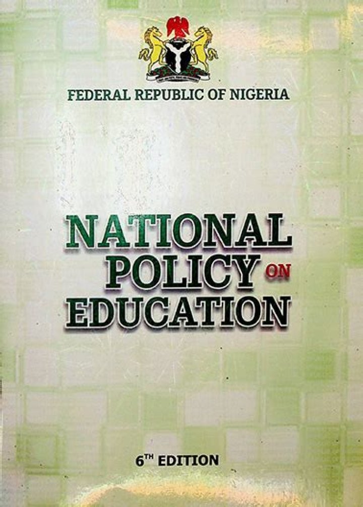 What are national policy on education in Nigeria?