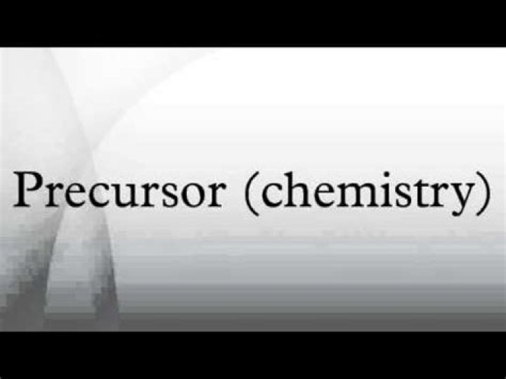What are precursors in chemistry?
