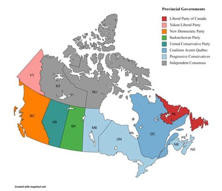 What are provincial and territorial governments?