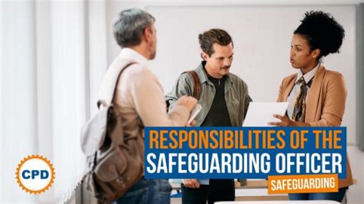 What are safeguarding officers duties?
