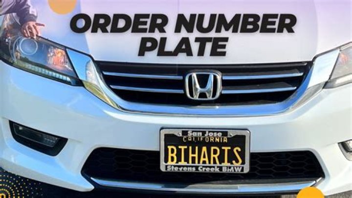 What are special interest plates?