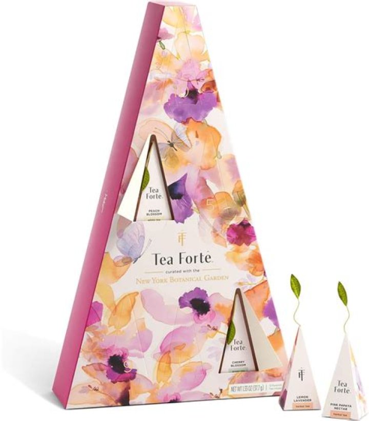 What are Tea Forte tea bags made of?
