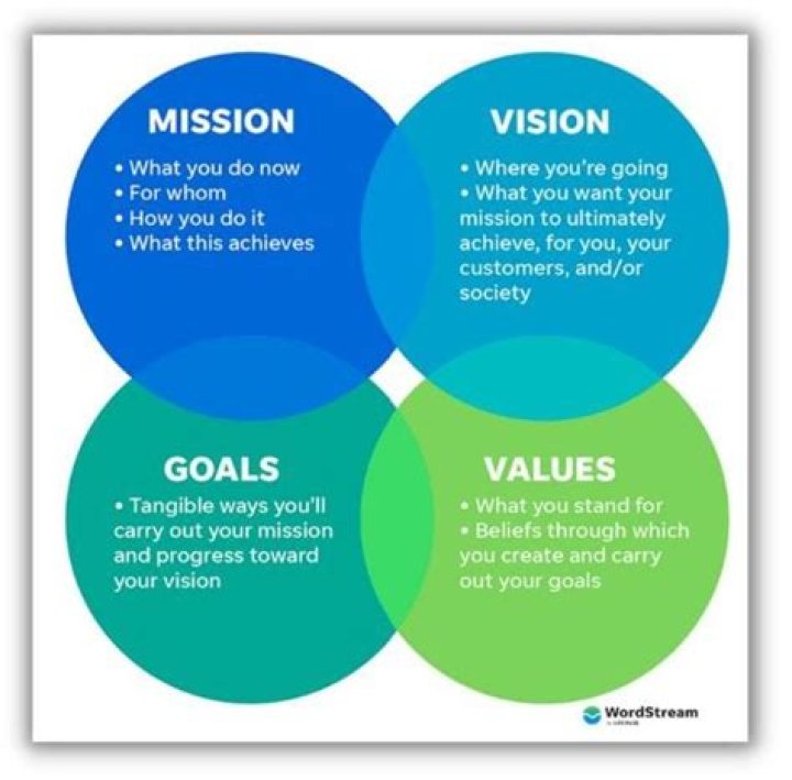 What are the 4 key ingredients to making a strong vision statement?