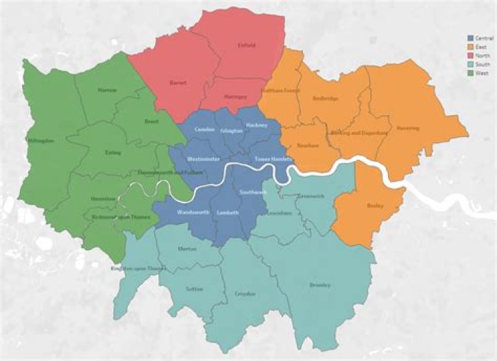 What are the 4 Royal Boroughs in London?
