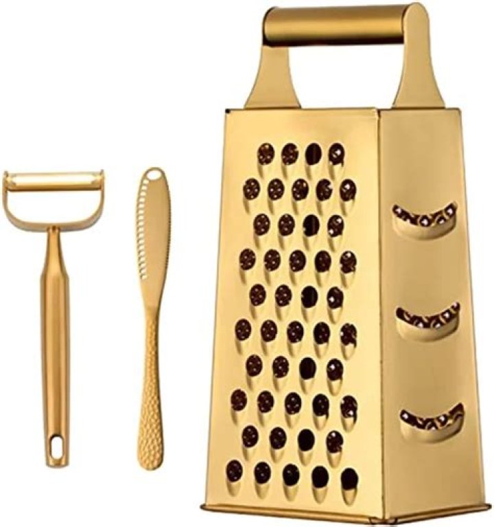 What are the 4 sides of a grater for?