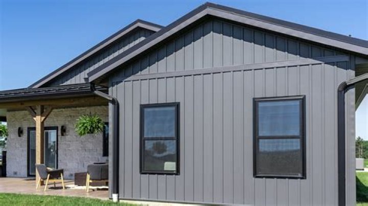 What are the boards on the outside of a house called?