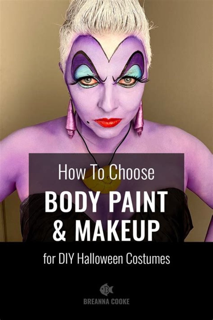 What are the body paint costume tips?