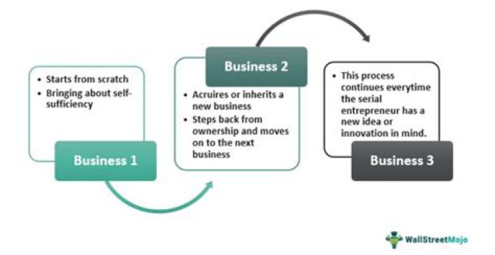 What are the characteristics of a serial entrepreneur?