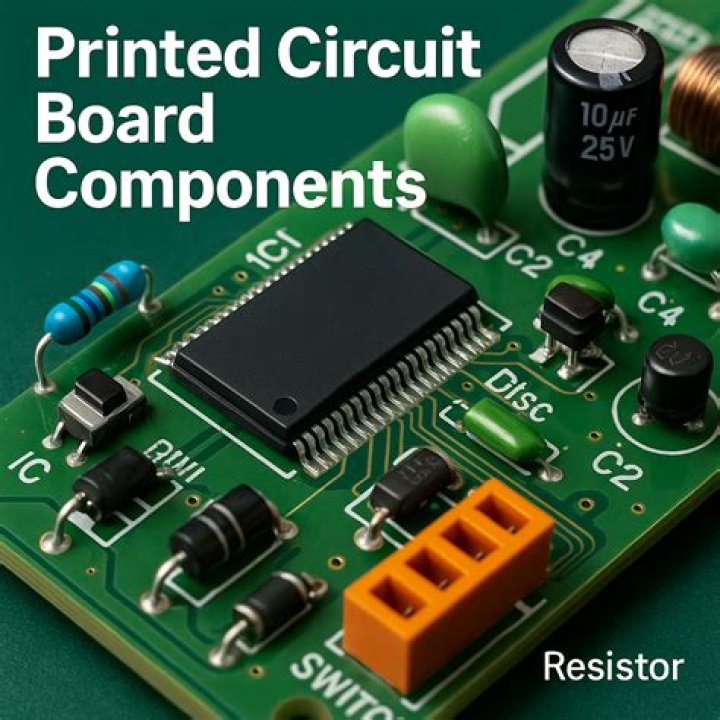 What are the components used in PCB?
