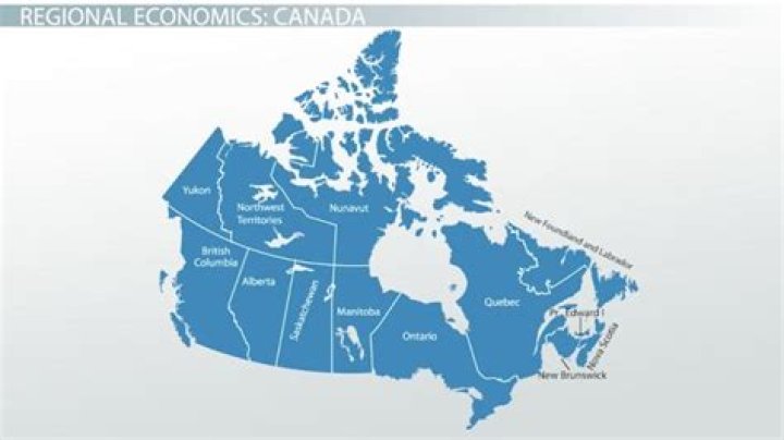What are the economic regions of Canada?