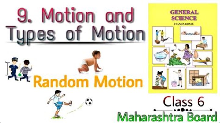 What are the example of random motion?