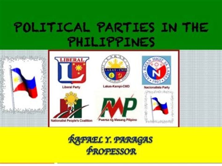 What are the existing political parties in the Philippines?