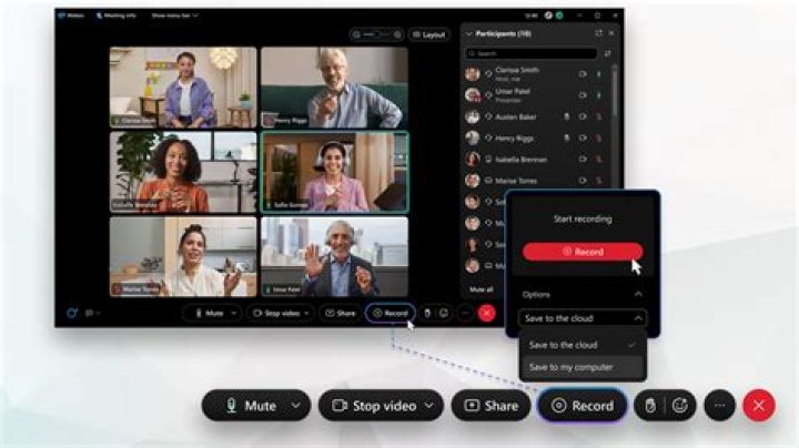 What are the features of Webex?