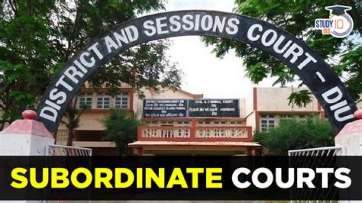What are the functions of subordinate court?