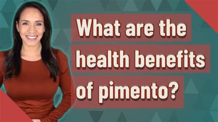 What are the health benefits of pimento?