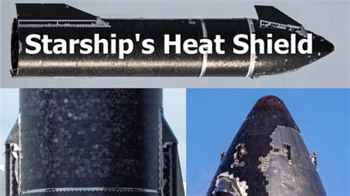 What are the heat shields on the space shuttle made of?
