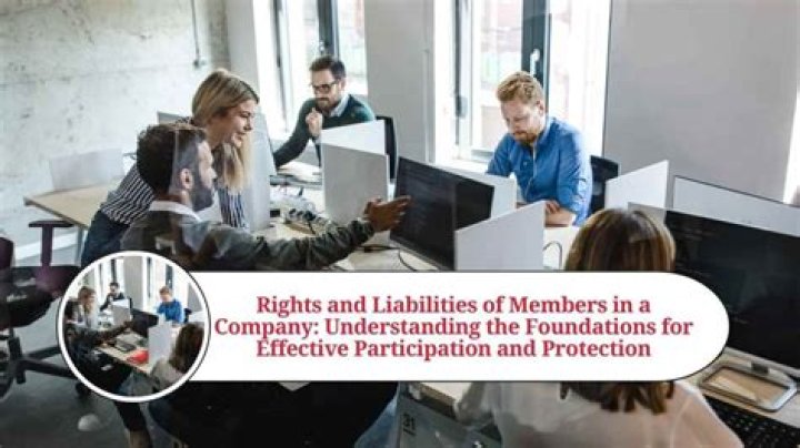 What are the liabilities of members of a company?